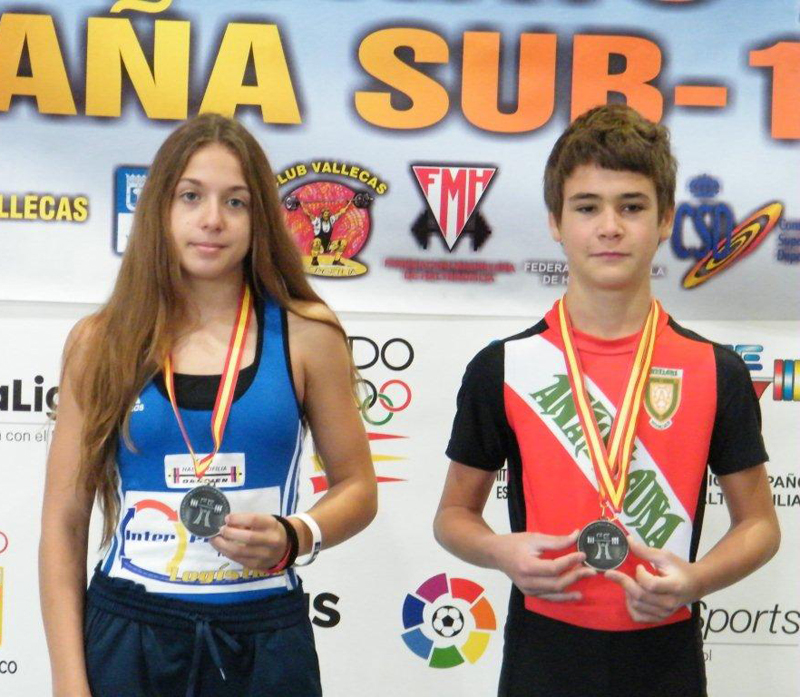 Doble medalla de plata para Navarra en el Campeonato de Espa&ntilde;a Sub 15.